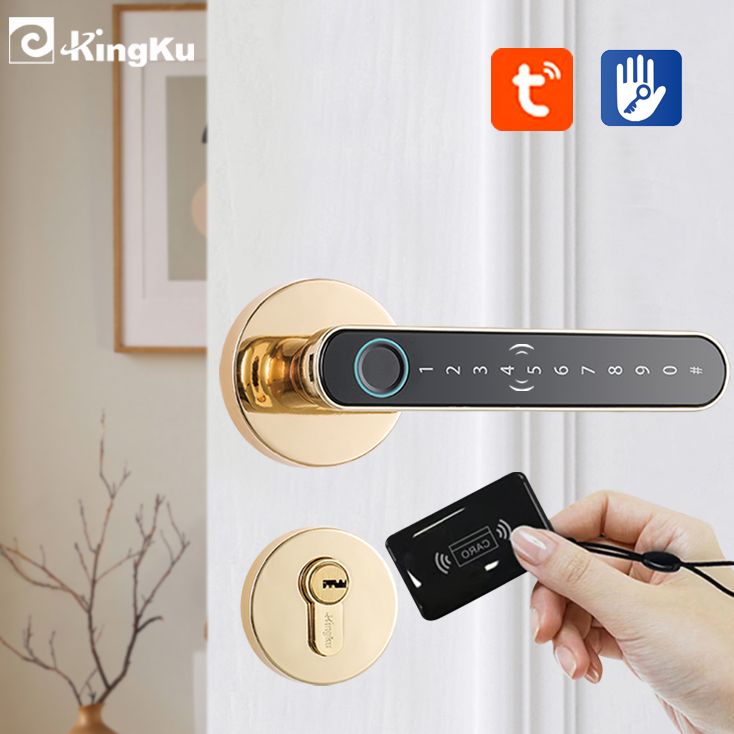Smart Fingerprint Door Lock Ha - Digital Door Lock Fingerprint Handle review and price