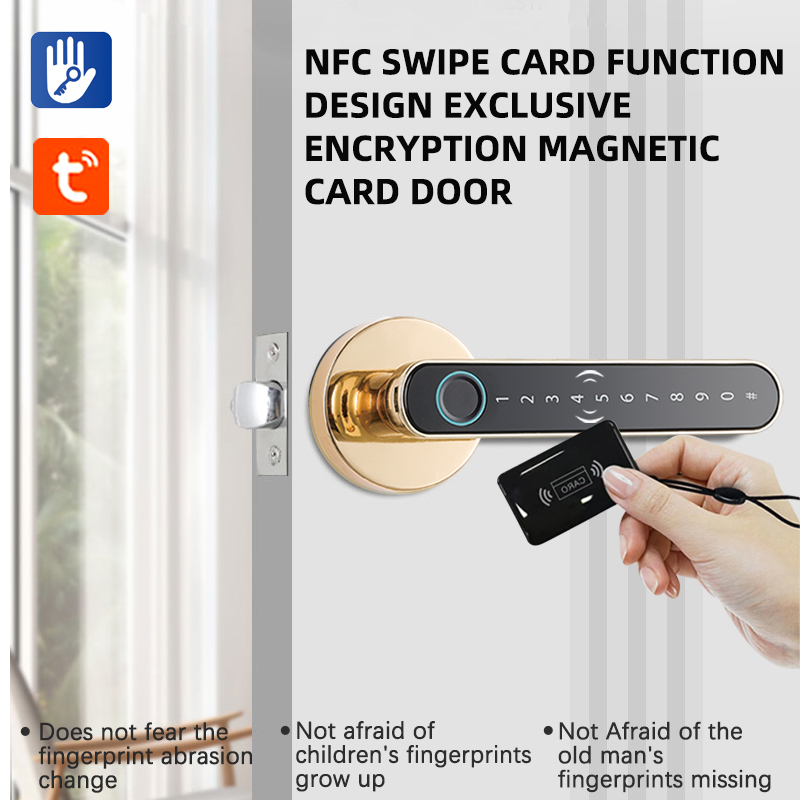 Smart Fingerprint Door Lock Ha - Digital Door Lock Fingerprint Handle review and price