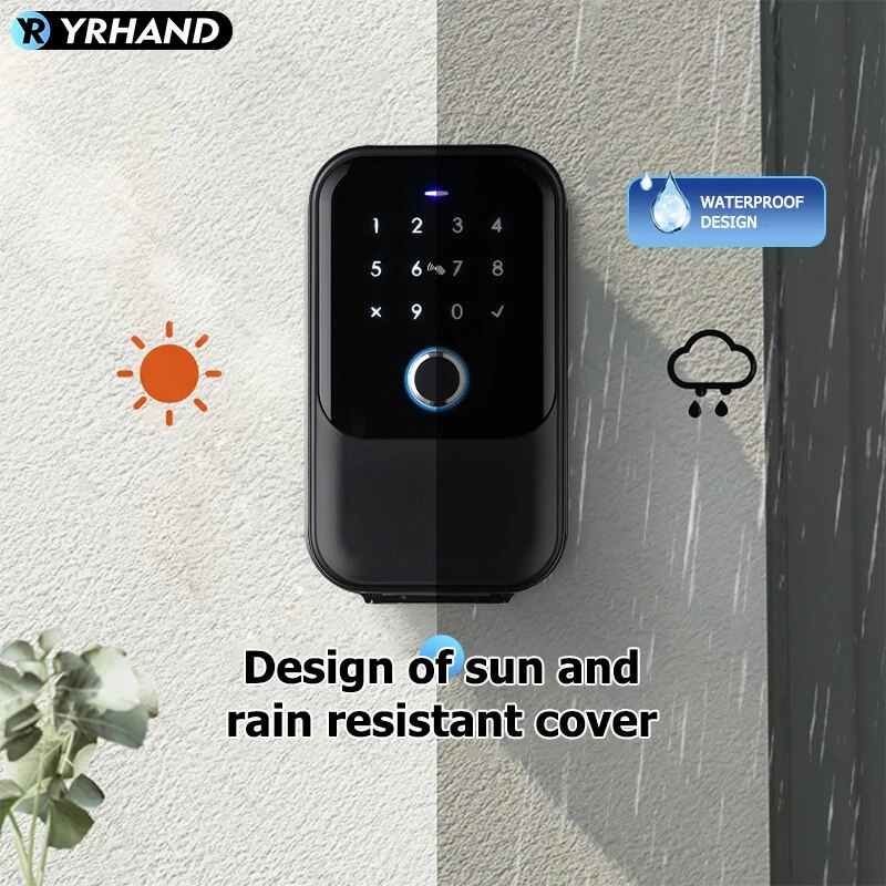 TTlock Smartkey Lock Box Home  - Smart Door Lock Fingerprint Wifi review and price