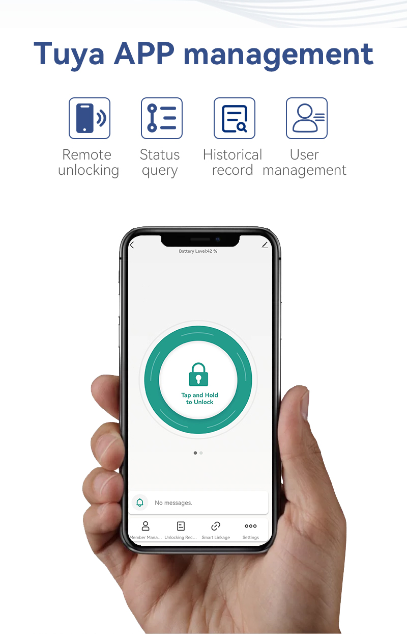 Slim Smart Lock Memory Card Wa - Smart Door Lock Tuya App review and price