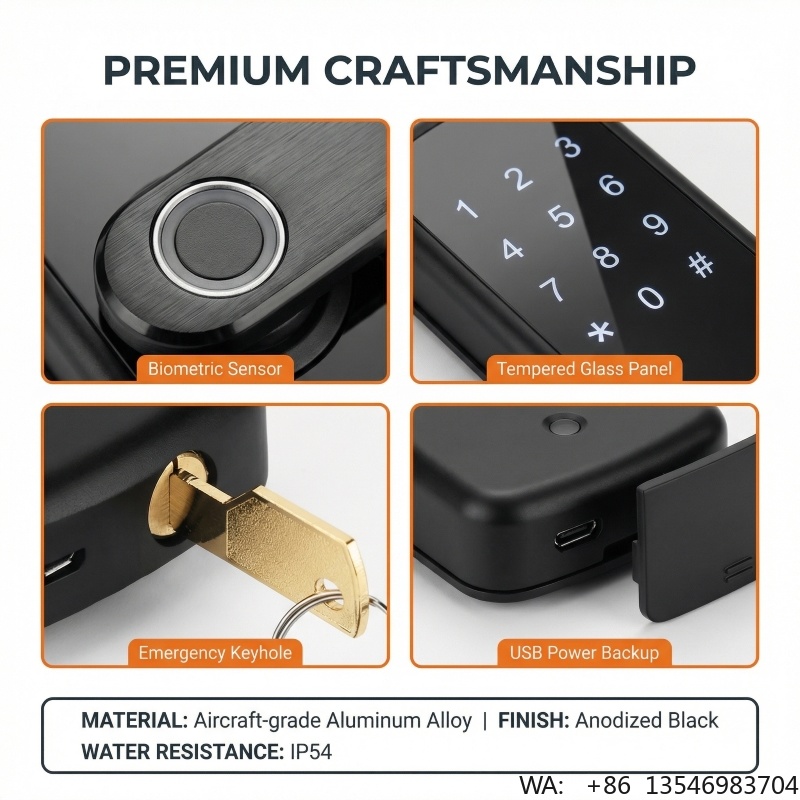 Security Digit Electric Electr - Digital Door Lock Fingerprint Handle review and price