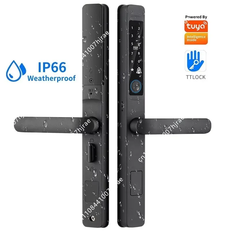 Waterproof Aluminum Sliding Sm - Smart Door Lock Tuya App review and price