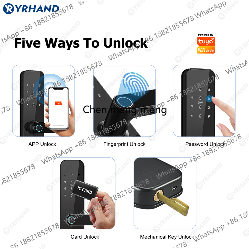 F7 Tuya wifi fechadura eletron - Smart Lock Zigbee Gateway review and price