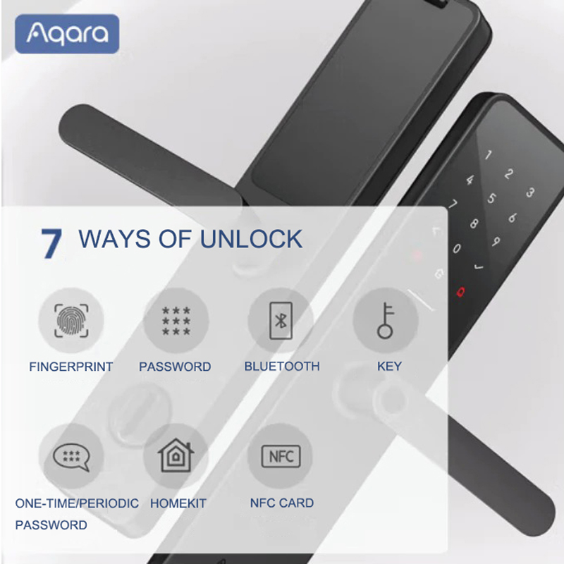 Aqara Smart Door Lock A100 Pro - Smart Lock Zigbee Gateway review and price