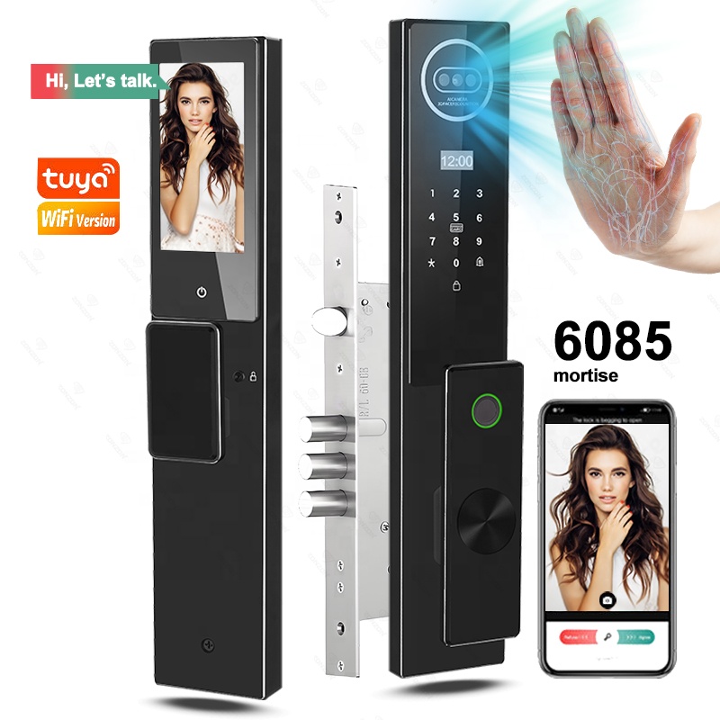 Automatic Fingerprint Electron - Smart Door Lock 3D Face Palm Vein review and price