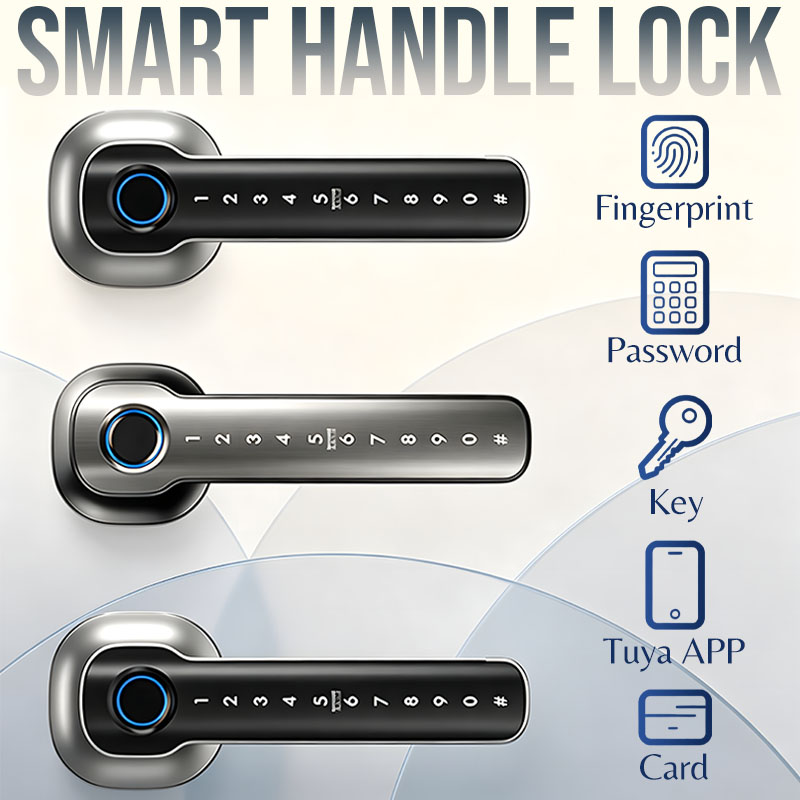 Home Security Devices Smart Fi - Digital Door Lock Fingerprint Handle review and price