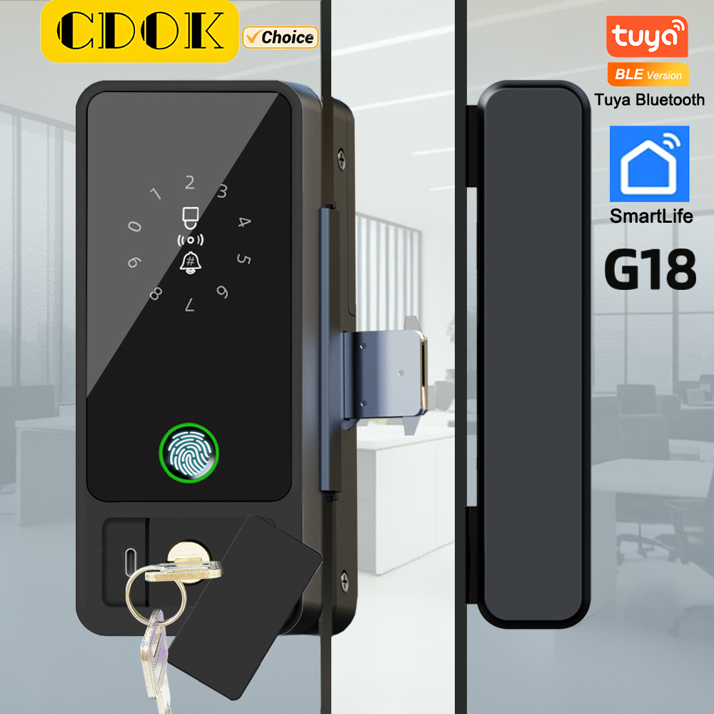 CDOK G18 Tuya Bluetooth Glass  - Smart Lock Zigbee Gateway review and price