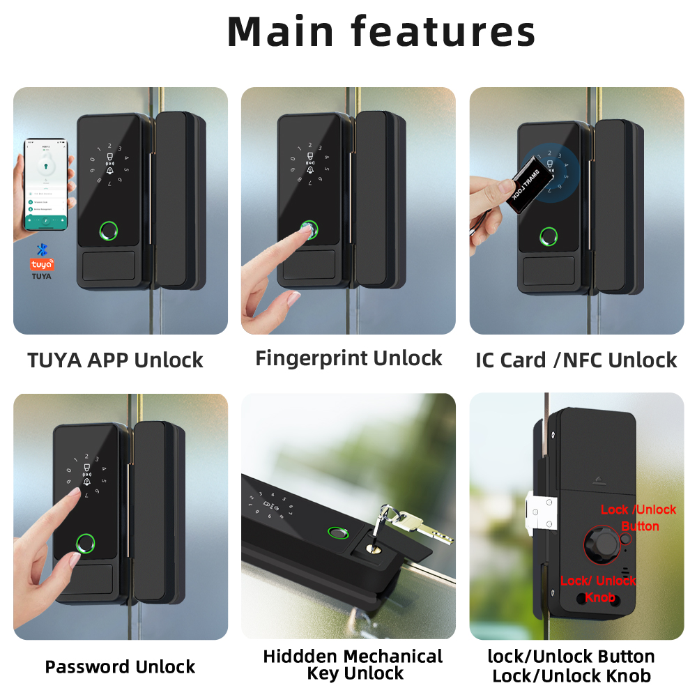 CDOK G18 Tuya Bluetooth Glass  - Smart Lock Zigbee Gateway review and price