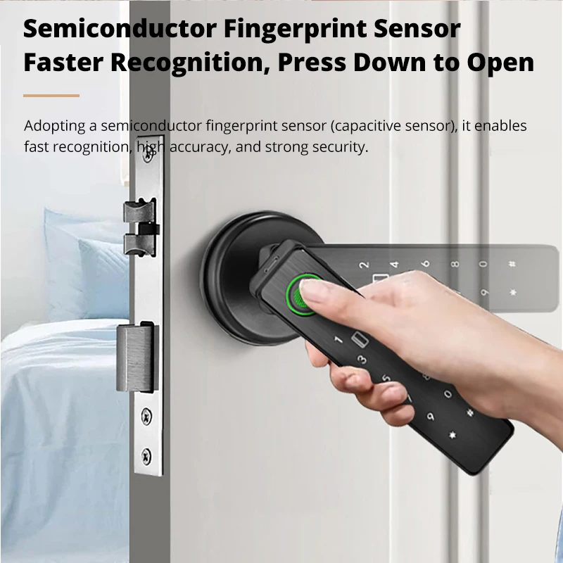 Tuya Smart Door Lock Fingerpri - Smart Door Lock Tuya App review and price