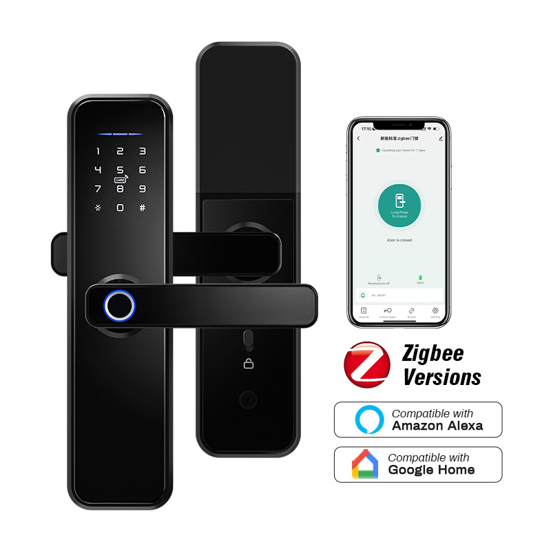 Tuya Zigbee Door Locks Biometr - Smart Lock Zigbee Gateway review and price