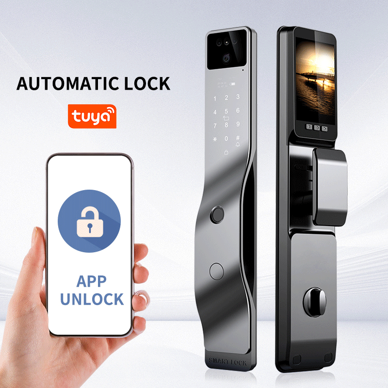 Sinovo Modern Smart Wifi Door  - Smart Door Lock With Camera Intercom review and price