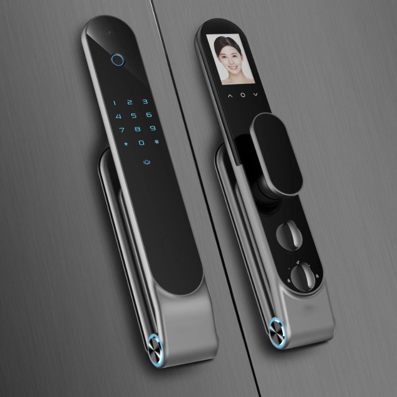 High quality 3D Face Lock Pass - Smart Door Lock Fingerprint Wifi review and price