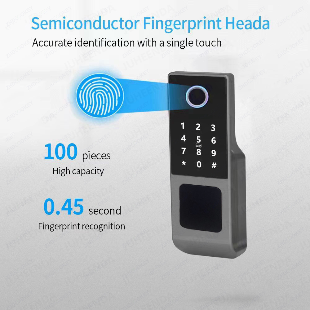 Waterproof Tuya Wifi  Remote S - Smart Rim Lock Wifi Fingerprint review and price