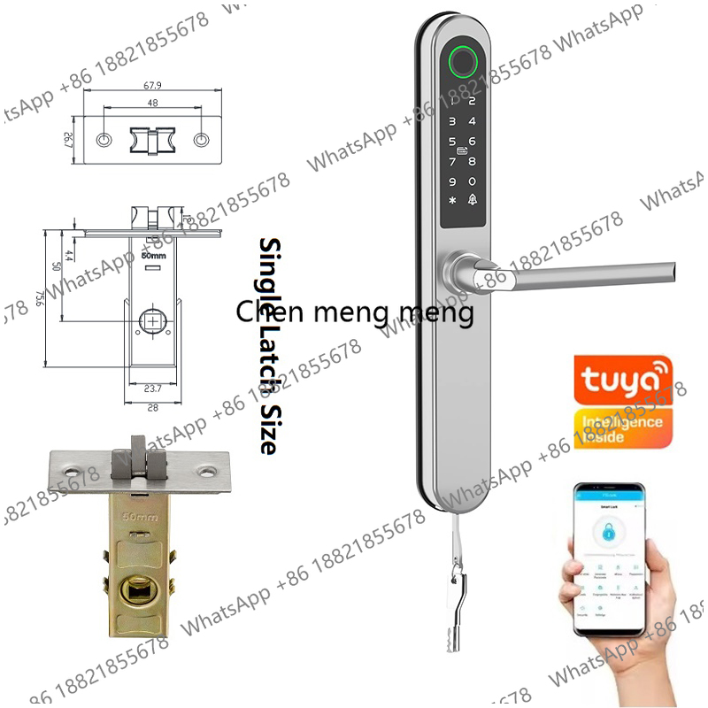 Smart Digital Bluetooth Finger - Digital Door Lock Fingerprint Handle review and price