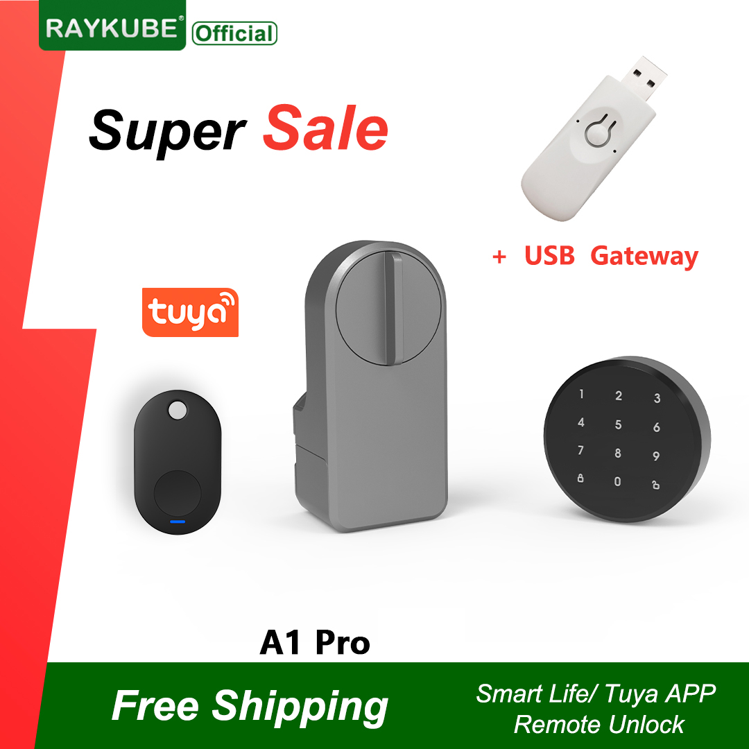 RAYKUBE A1 Pro Tuya BEL Smart  - Smart Door Lock Tuya App review and price