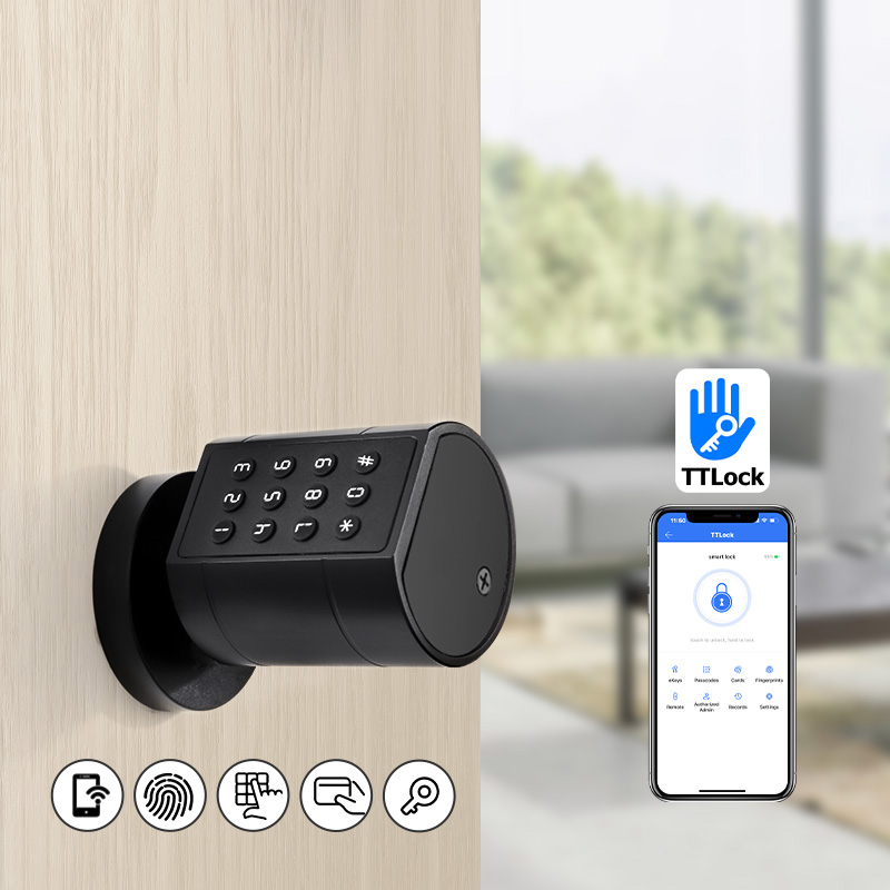 Smart Euro Cylindrical Door Lo - Smart Door Lock Fingerprint Wifi review and price