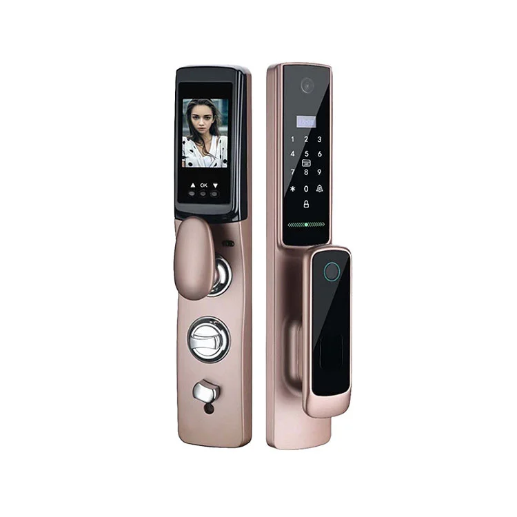 Fingerprint & Password Smart D - Video Door Lock With Camera Peephole review and price