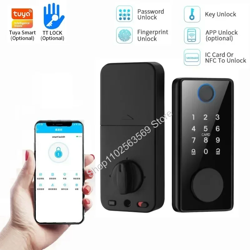 Smart Deadbolt Locks Tuya/TTlo - Smart Lock Deadbolt Keypad Bluetooth review and price