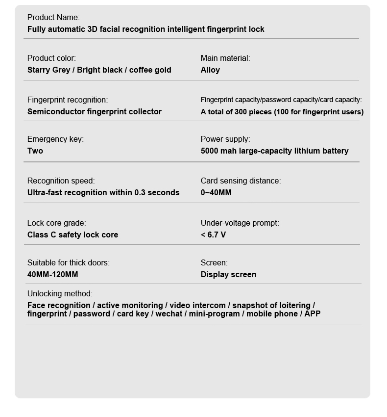 Face Fingerprint Key Virtual P - Face Recognition Door Lock review and price