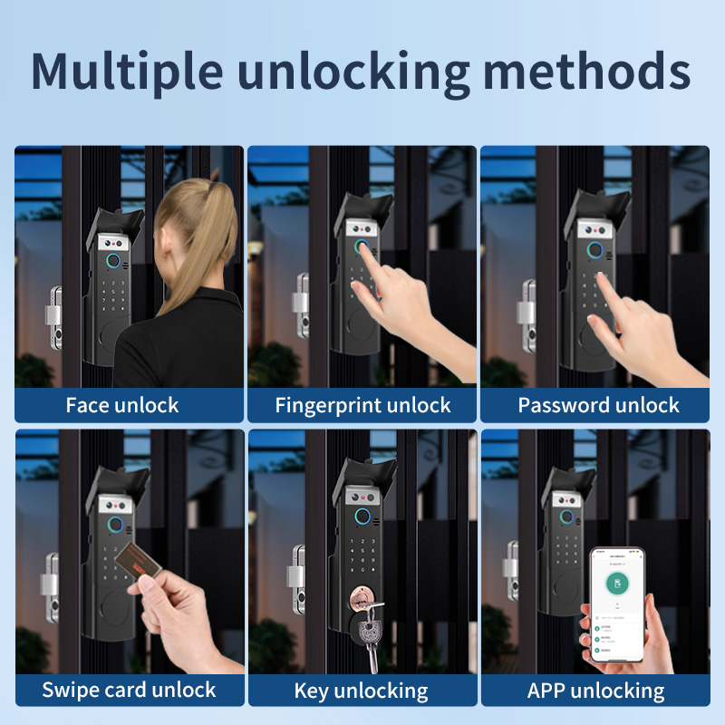 Waterproof Smart Lock Remote A - Video Door Lock With Camera Peephole review and price