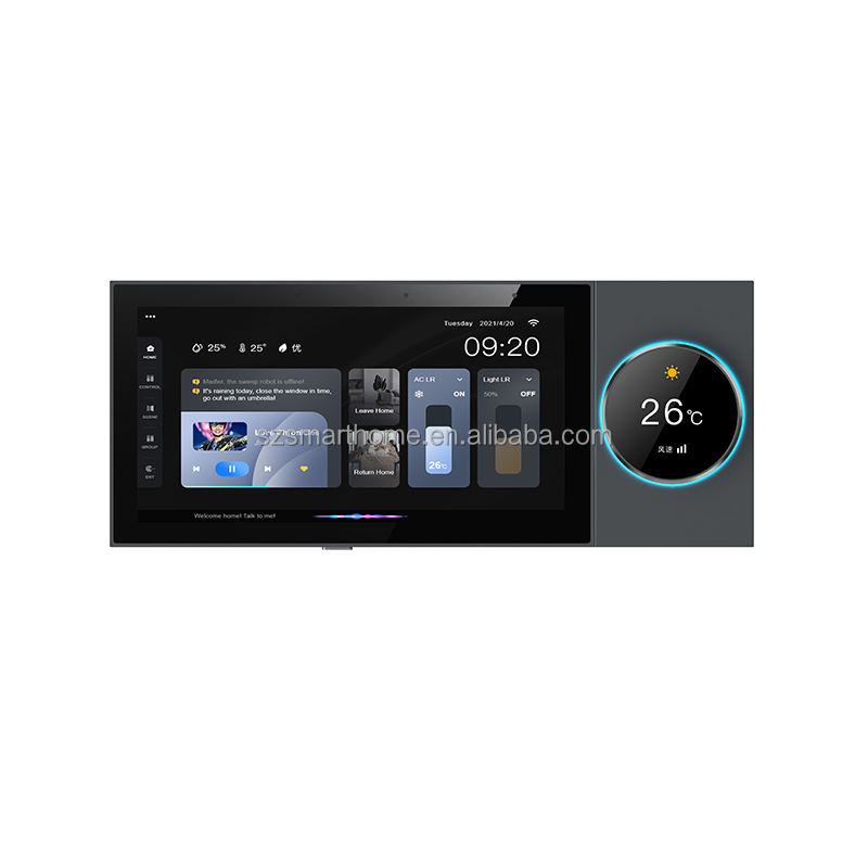 6 Inch Tuya Smart Home Central - Smart Lock Zigbee Gateway review and price