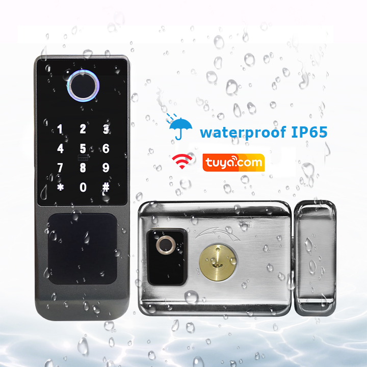 Factory Price Outdoor Waterpro - Smart Rim Lock Wifi Fingerprint review and price