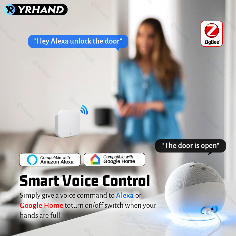Tuya Zigbee Smart Deadbolt Loc - Smart Lock Zigbee Gateway review and price