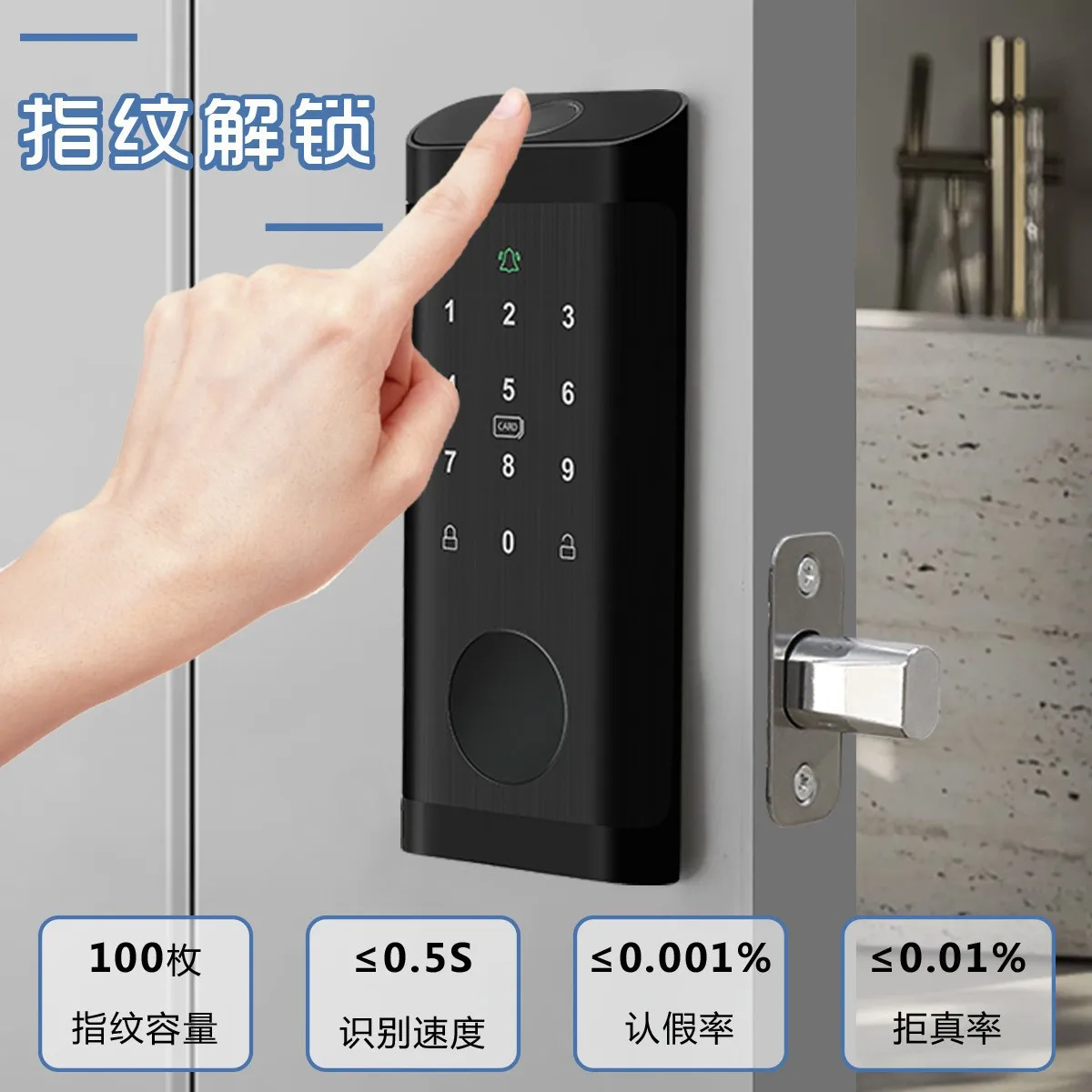 Fingerprint Lock Waterproof Tu - Smart Door Lock Fingerprint Wifi review and price