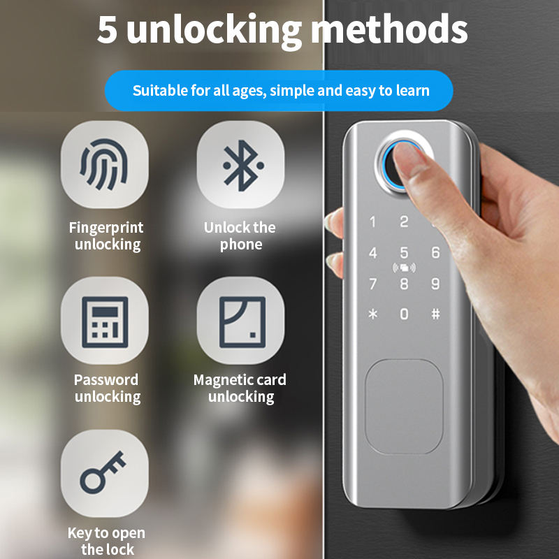 Beginnerr Tuya Ttlock Outdoor  - Smart Rim Lock Wifi Fingerprint review and price
