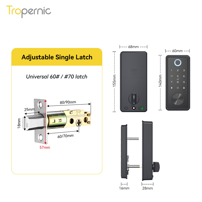 cerradura Inteligente Fingerpr - Smart Lock Deadbolt Keypad Bluetooth review and price