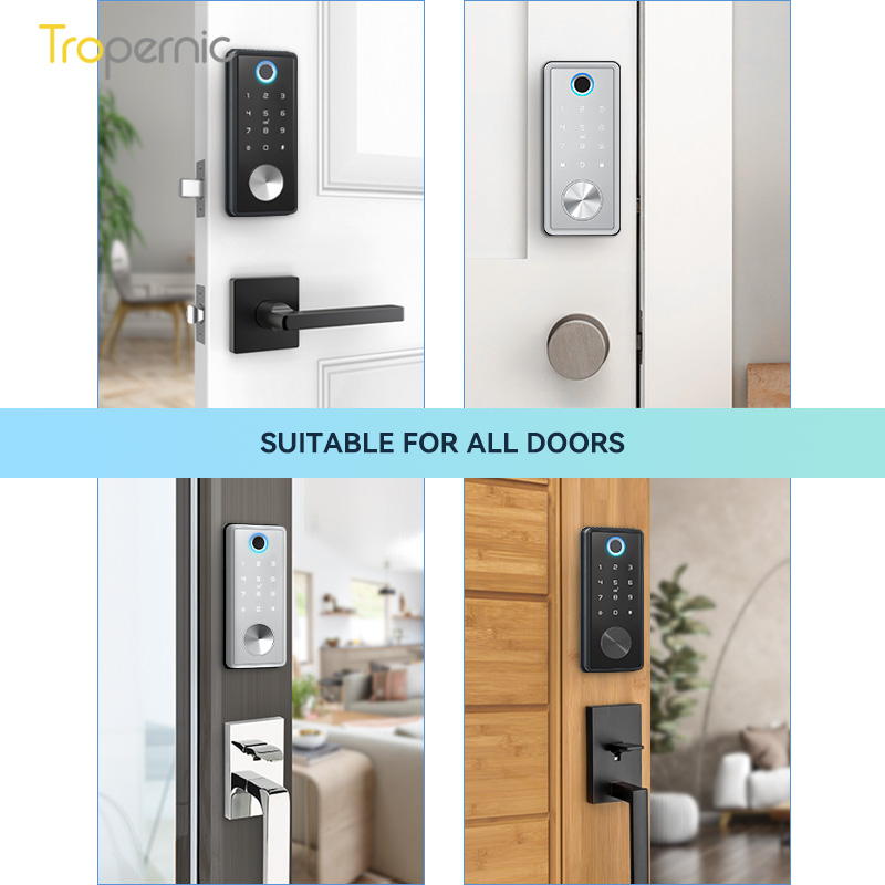 cerradura Inteligente Fingerpr - Smart Lock Deadbolt Keypad Bluetooth review and price