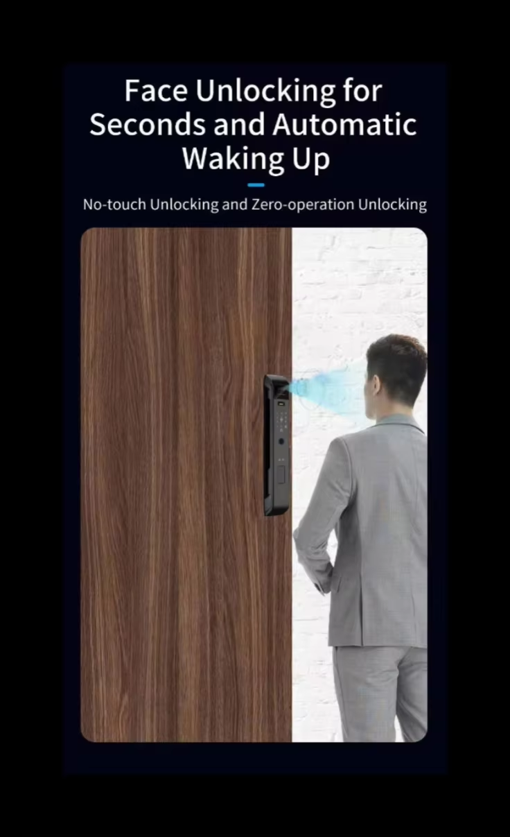 Enrique Wishome 3D Face Finger - Smart Door Lock Fingerprint Wifi review and price