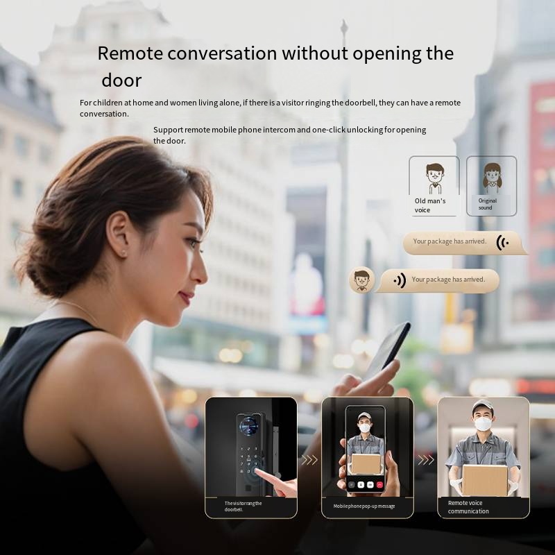 YN S11M Smart Home Digital Ele - Smart Door Lock Fingerprint Wifi review and price