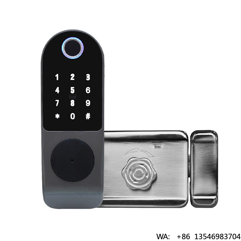 Tuya Wlfl Enabled Fingerprints - Digital Door Lock Fingerprint Handle review and price