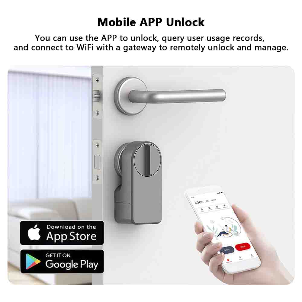 CDOK A1Pro Tuya Bluetooth Smar - Smart Door Lock Tuya App review and price