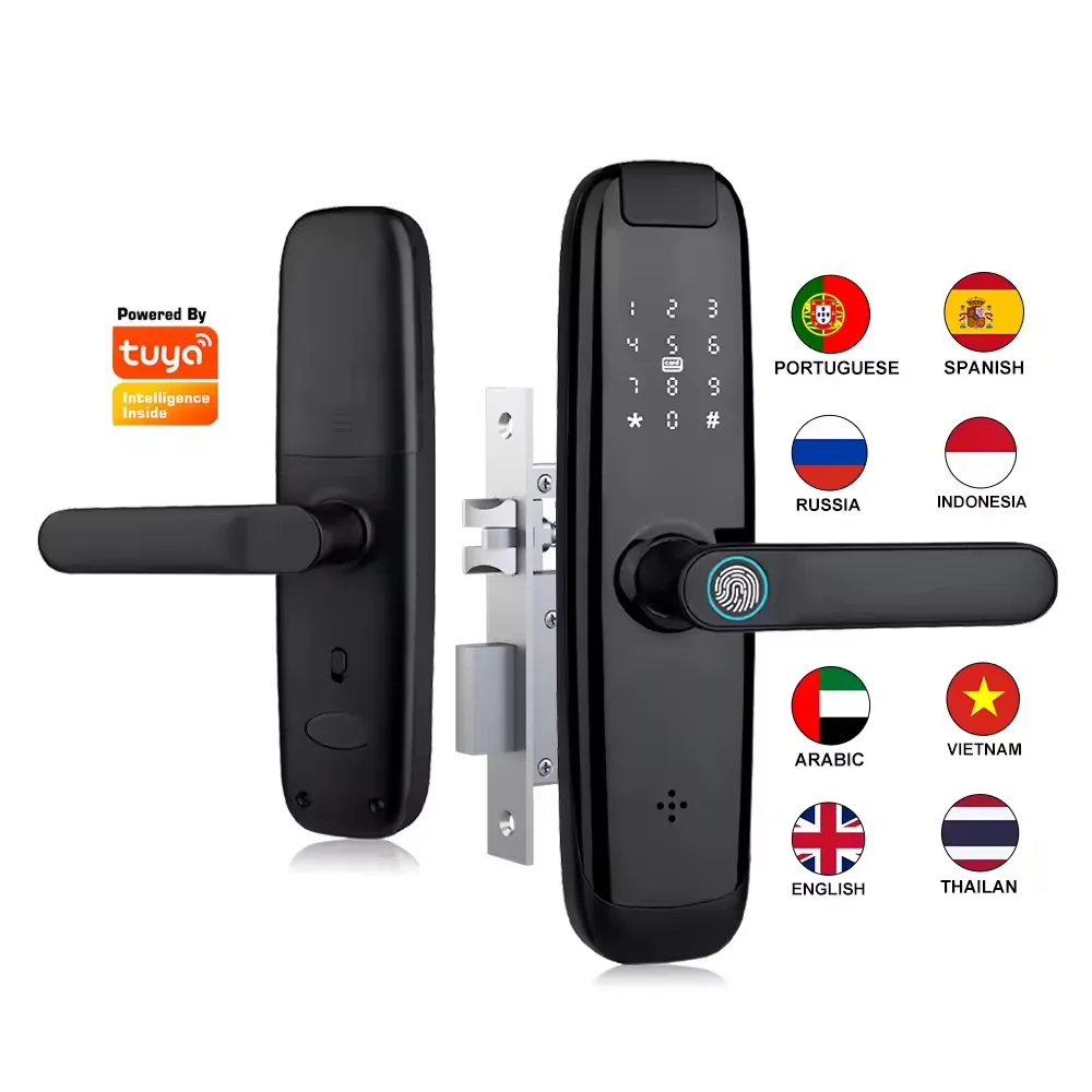 Smart Fingerprint Keyless Entr - Digital Door Lock Fingerprint Handle review and price
