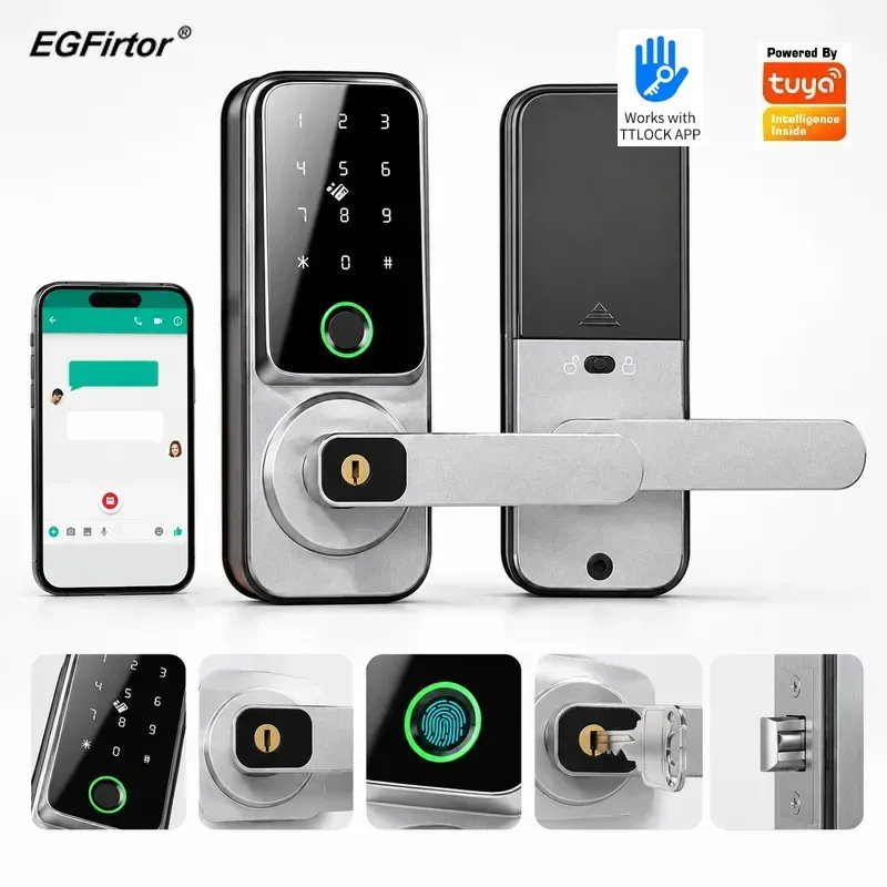 TTLock Bluetooth Deadbolt Lock - Smart Lock Deadbolt Keypad Bluetooth review and price