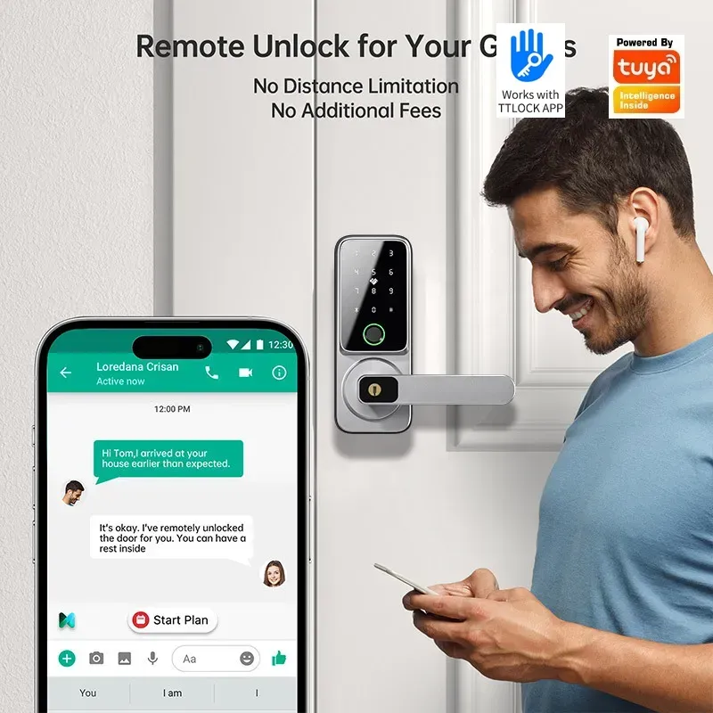 TTLock Bluetooth Deadbolt Lock - Smart Lock Deadbolt Keypad Bluetooth review and price