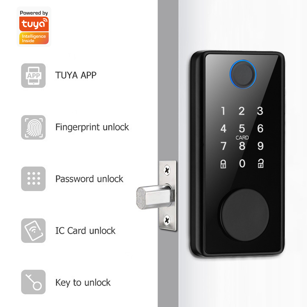 Support Tuya App Remote Contro - Fingerprint Padlock Weatherproof review and price