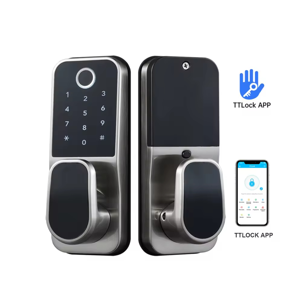 Home Security Remote Control W - Digital Door Lock Fingerprint Handle review and price