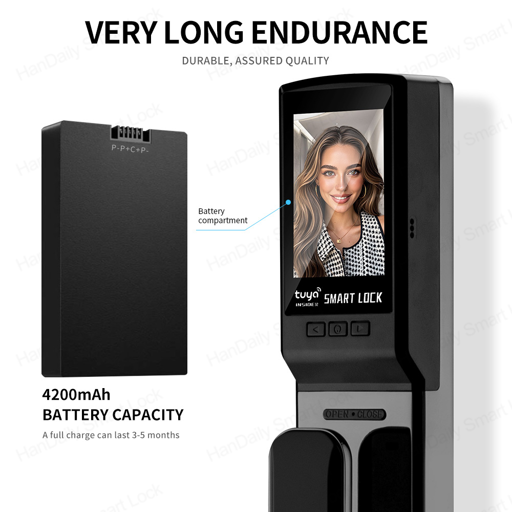 UsmartGo App Smart Locks 3D Fa - Video Door Lock With Camera Peephole review and price