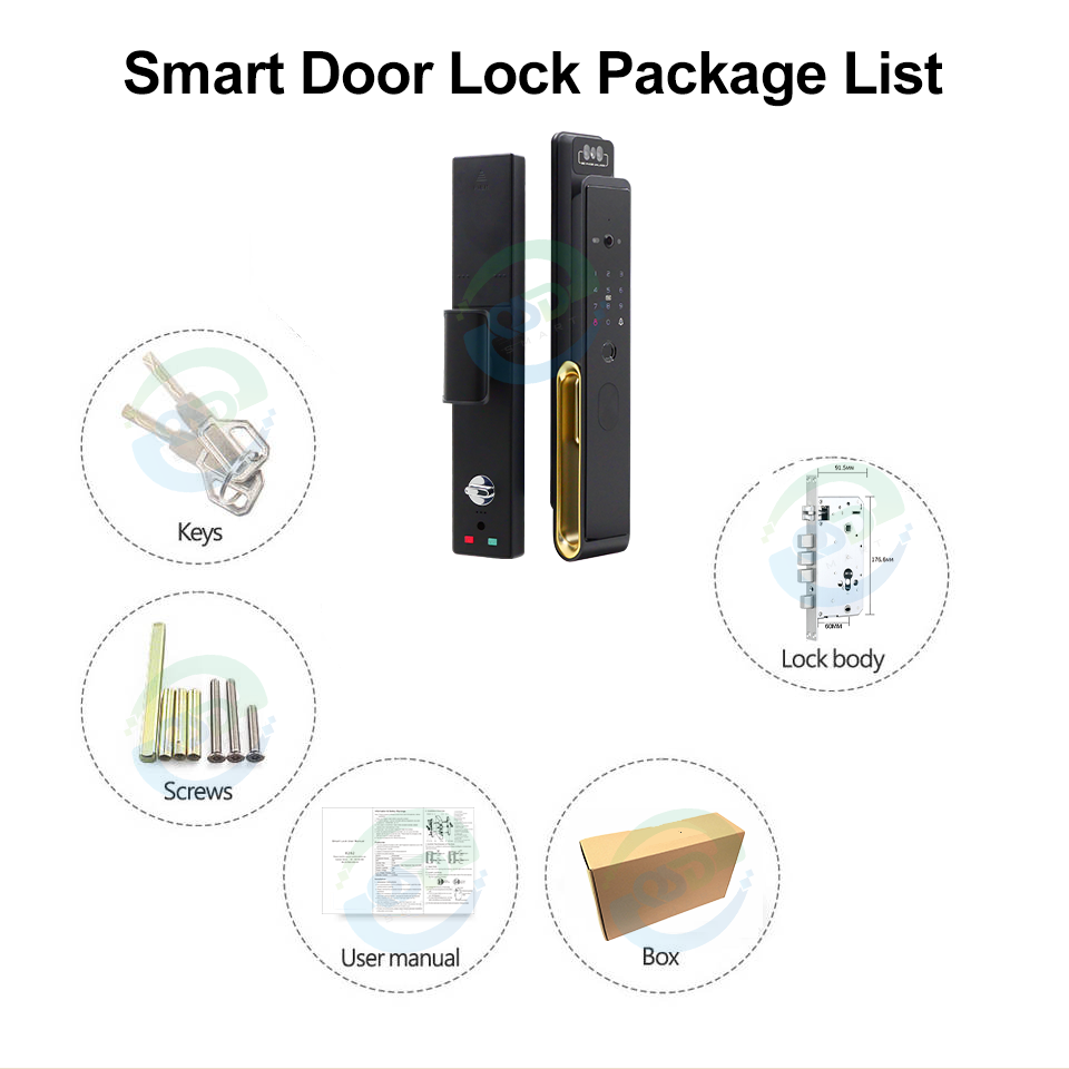 WiFi Video Intercom Face Door  - Smart Door Lock With Camera Intercom review and price