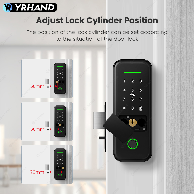 Tuya Smart Lock Cerradura Inte - Smart Rim Lock Wifi Fingerprint review and price