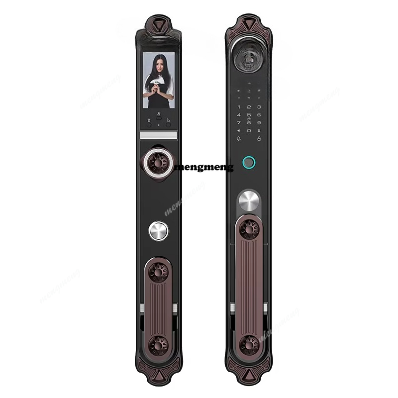 Villa Double Door Smart Door L - Smart Door Lock 3D Face Palm Vein review and price