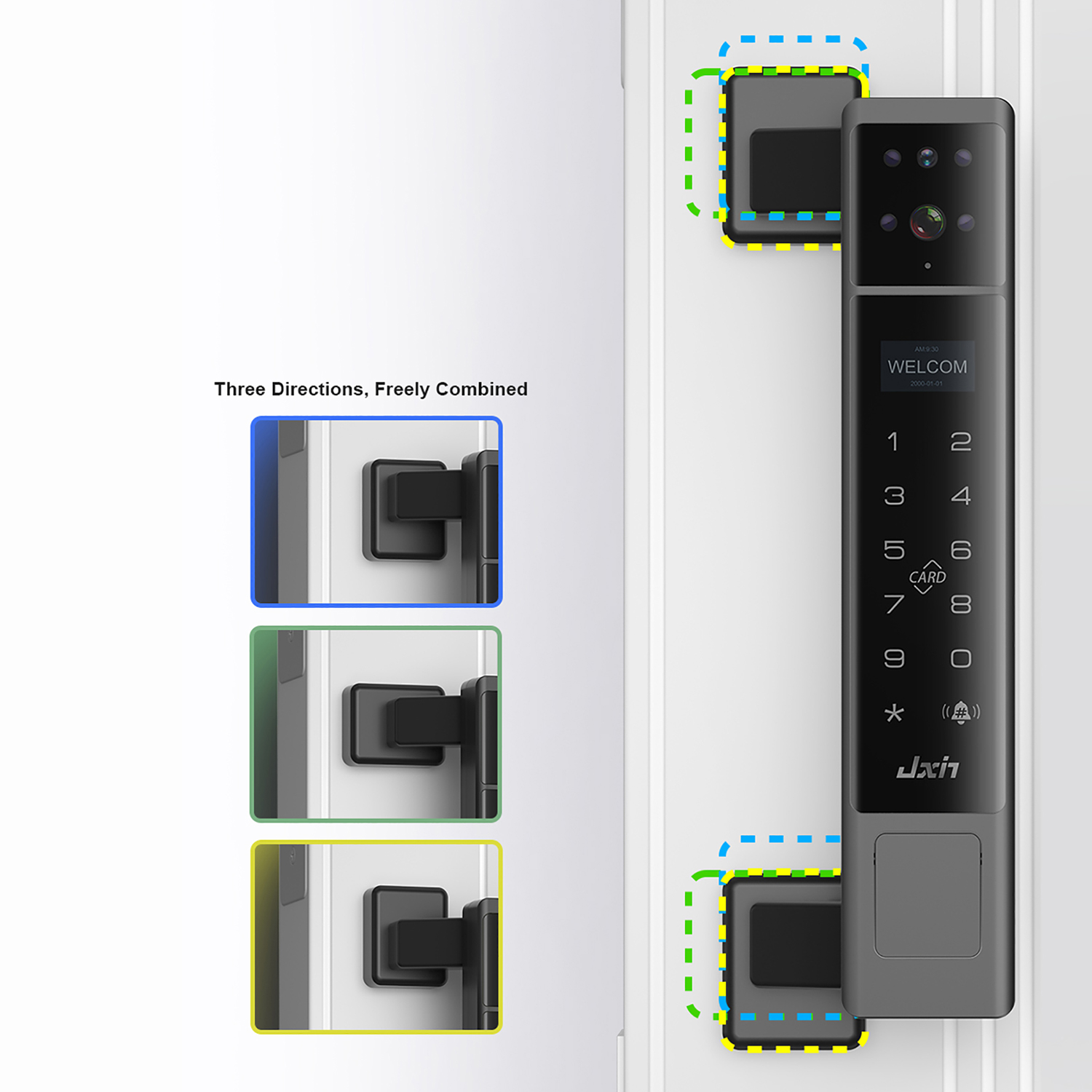 Palm Vein Tuya Smart Gate Door - Smart Door Lock 3D Face Palm Vein review and price