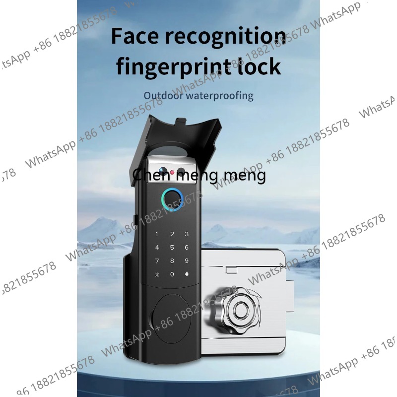 Waterproof Rim Lock Fingerprin - Smart Rim Lock Wifi Fingerprint review and price