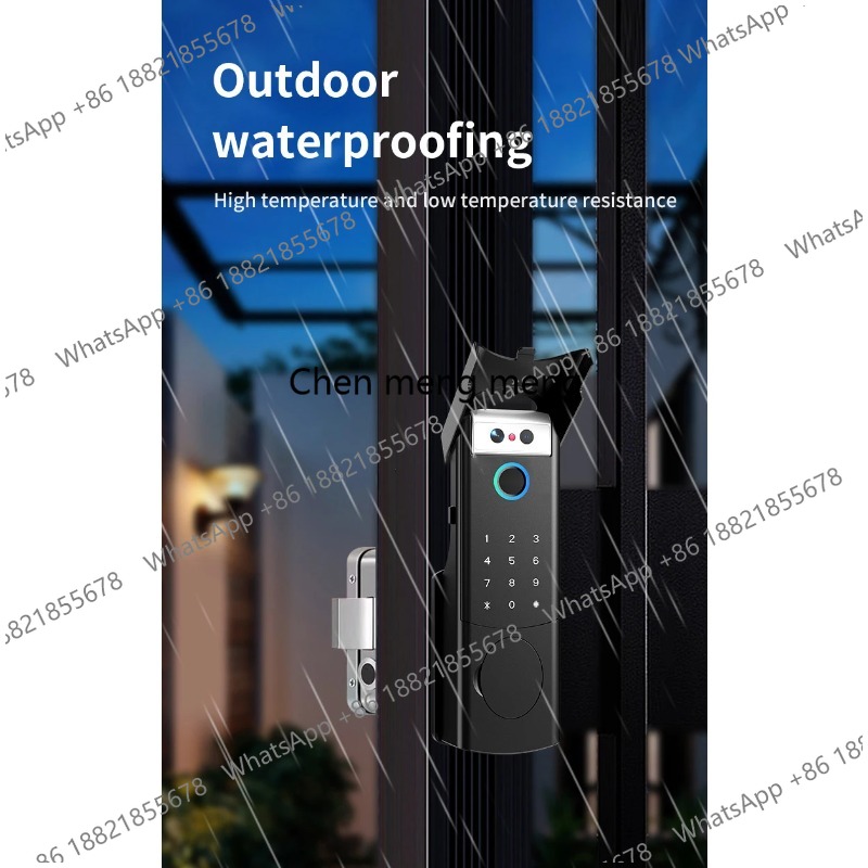 Waterproof Rim Lock Fingerprin - Smart Rim Lock Wifi Fingerprint review and price