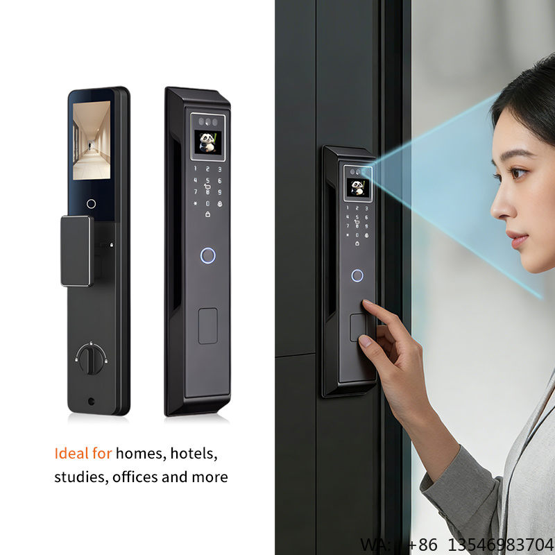 AI Voice Smart Door Lock with  - Smart Door Lock 3D Face Palm Vein review and price