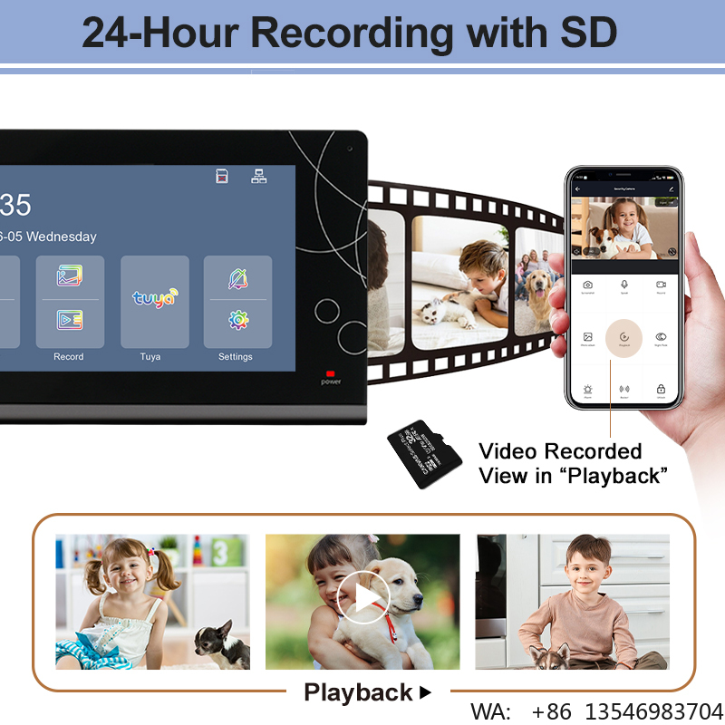 3MP 2K Tuya WiFi Smart Video D - Smart Door Lock With Camera Intercom review and price