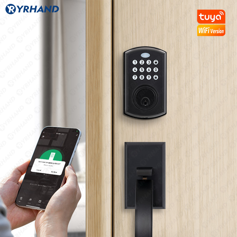 YRHAND Security Fechadura Elet - Smart Lock Deadbolt Keypad Bluetooth review and price
